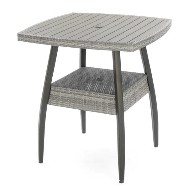 Benzara Max 38 Inch Outdoor Bar Table