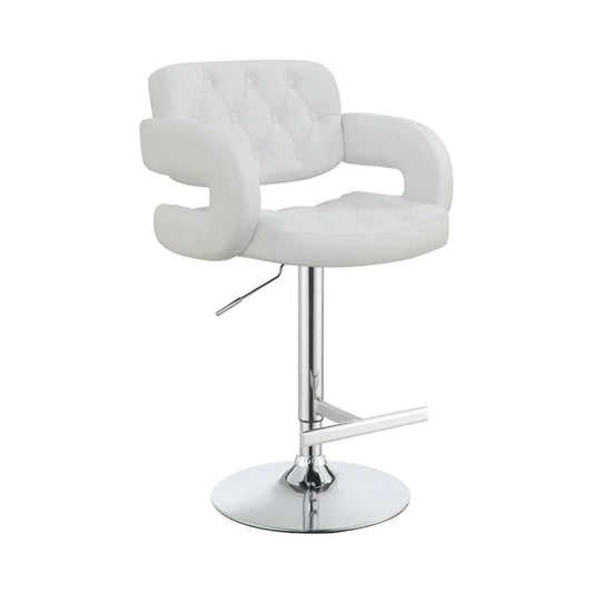 Benzara Modern Style Adjustable Height Bar Stool