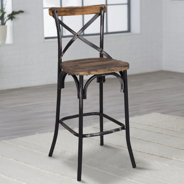 Benzara Zaire Bar Chair