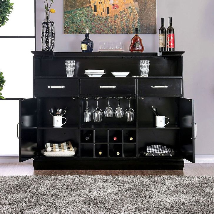 Morgen Contemporary 3-Drawer Bar Table – Urban Flair