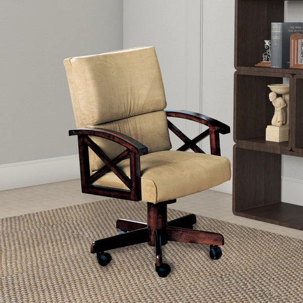 Benzara Upholstered Arm Game Chair